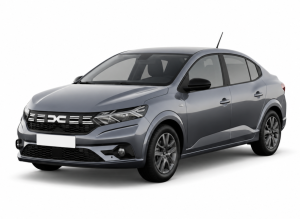 Location de voiture Dacia logan gris - Initiale Auto rent