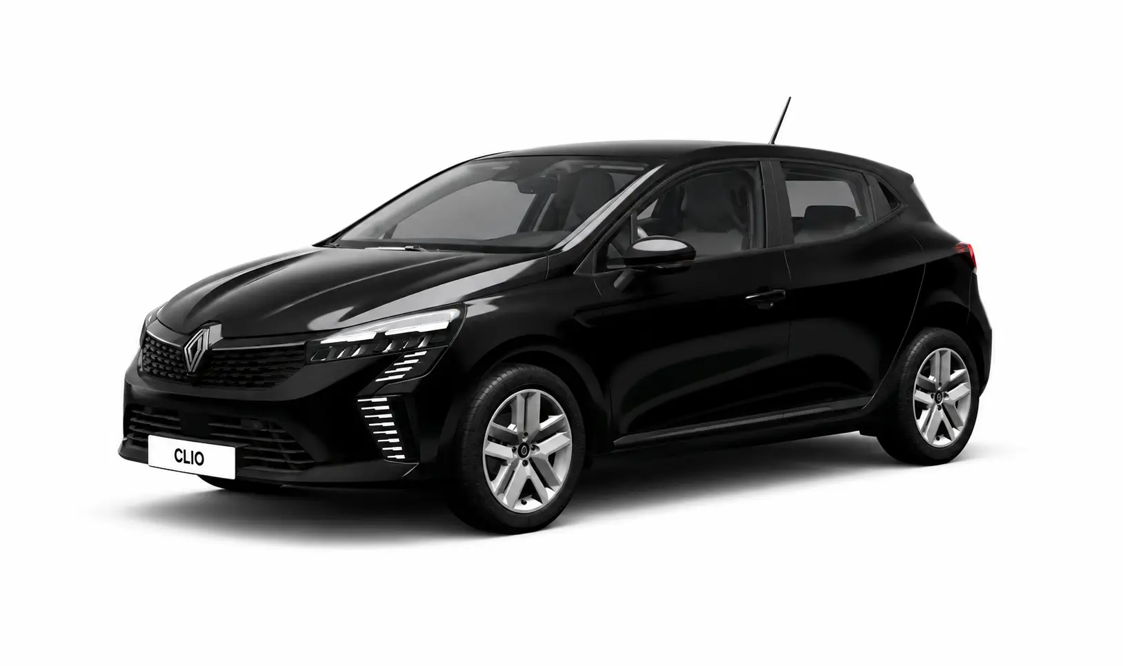 Location de voiture Renault Clio noire - Initiale Auto Rent
